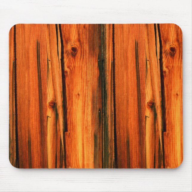 weathered barn boards mouse pad (Front)