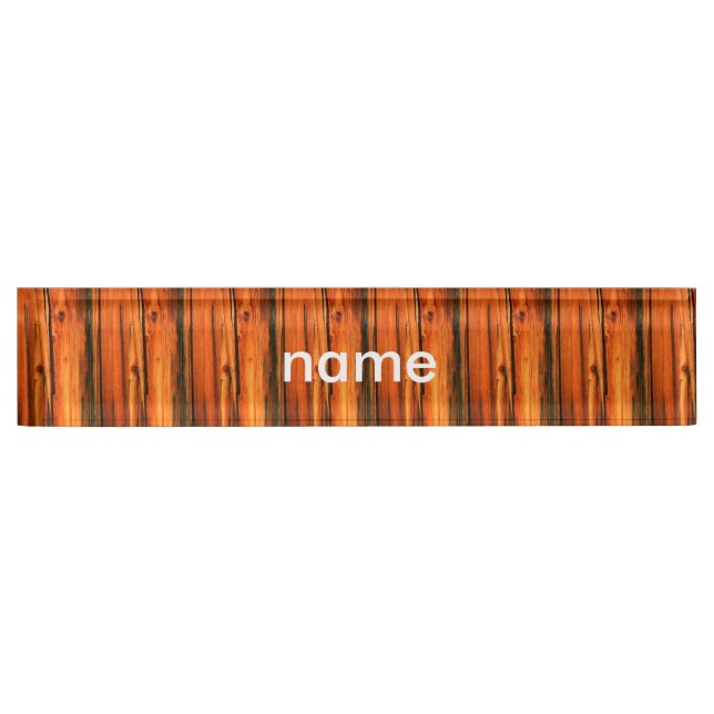 weathered barn boards nameplate (Front)