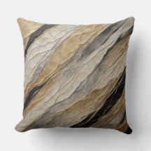 Weathered Black and Gold Stripe