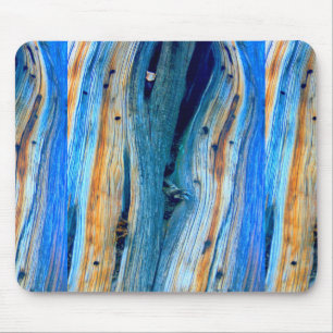 weathered blue barn boards mouse pad