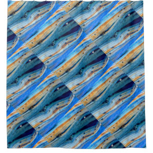 weathered blue boards pattern