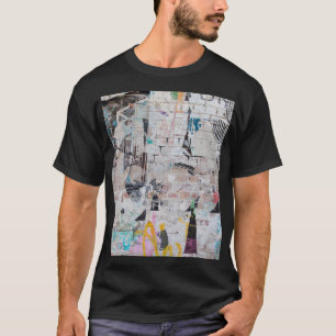 Weathered Brick: Urban Poster Wall. T-Shirt