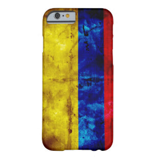 Weathered Colombia Flag Barely There iPhone 6 Case