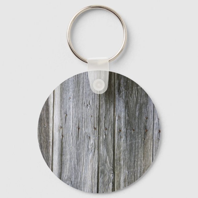 Weathered Door Planks Key Ring (Front)