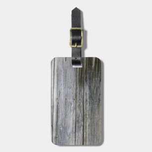 Weathered Door Planks Luggage Tag