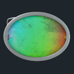 weathered green glitch belt buckle<br><div class="desc">photo of a multicolored ceiling, glitched and filtered</div>