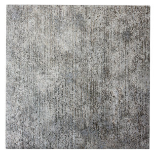 Weathered Grey Cement Sidewalk Tile