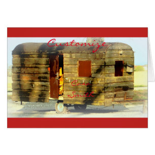 Weathered gypsy caravan Thunder_Cove any colour
