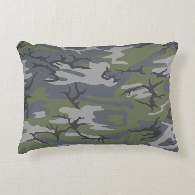 Weathered Outcrop Camo Accent Pillow (Front)