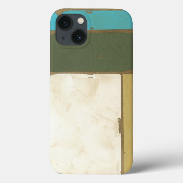 Weathered Panel Painting by Jennifer Goldberger Case-Mate iPhone Case (Back)