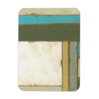 Weathered Panel Painting by Jennifer Goldberger