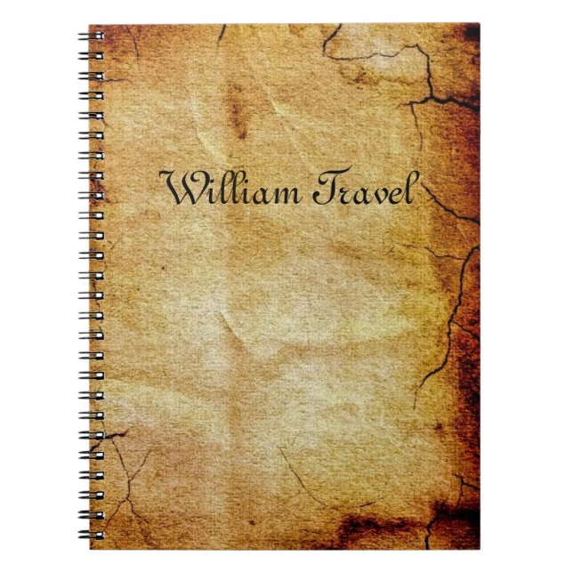Weathered paper notebook (Front)