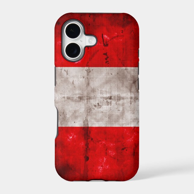 Weathered Peru Flag (Back)