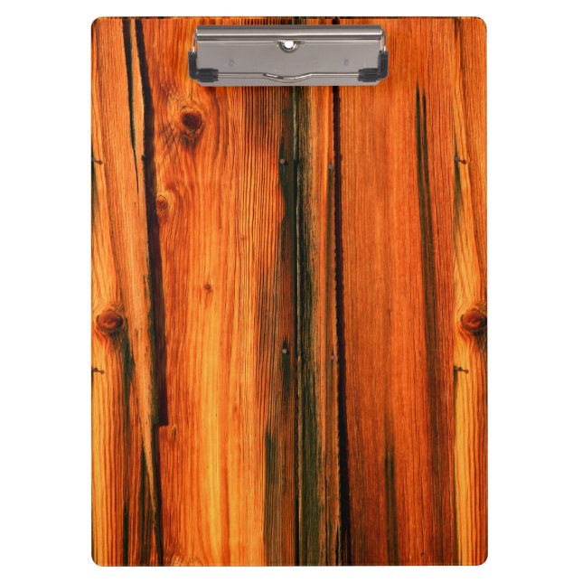 weathered pine barn boards clipboard (Front)
