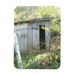 Weathered Rustic Shed Magnet
