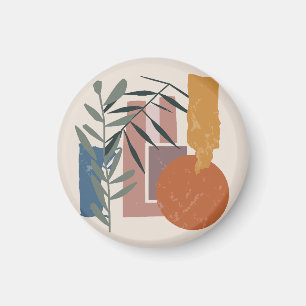 Weathered Shapes And Stalks Magnet