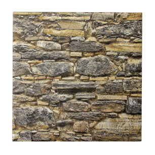Weathered Stone Old Wall Texture Tile