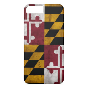 Weathered Vintage Maryland State Flag Case-Mate iPhone Case