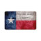 Weathered Vintage Texas State Flag