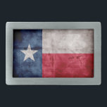 Weathered Vintage Texas State Flag Rectangular Belt Buckle<br><div class="desc">Feel free to modify the design according to your own preferences. You may change the design location, orientation, background colours and size. Also, you may add your own text, or slogan set its font, location and size, all in order to create the ultimate personal gift for you and your loved...</div>