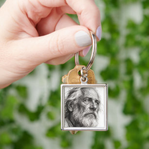 Weathered Wisdom Keychain