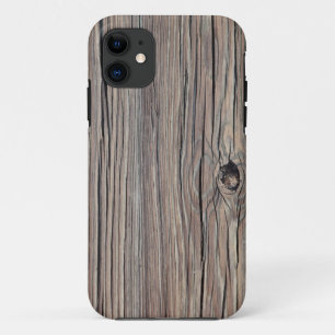 Weathered Wood Background - Customized iPhone 11 Case