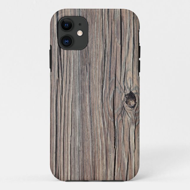 Weathered Wood Background - Customized Case-Mate iPhone Case (Back)