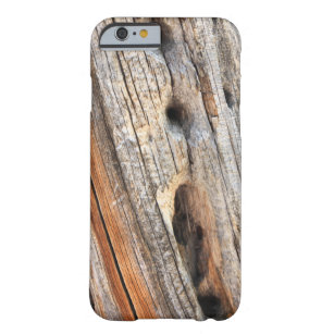 Weathered wood barely there iPhone 6 case
