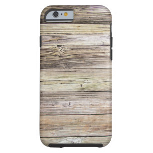 Weathered Wood from Rustic Old Country Dock Tough iPhone 6 Case