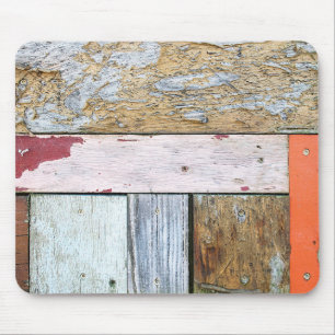 Weathered Wood Planks Mouse Pad