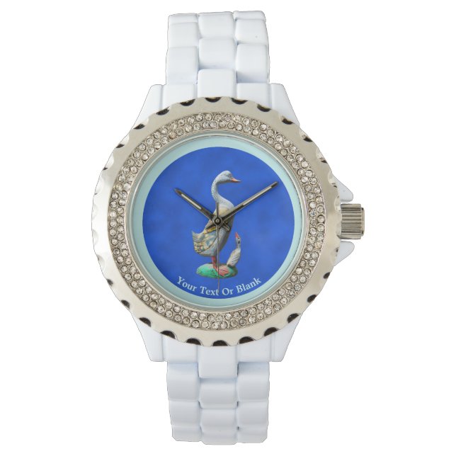 Weathered Wooden Ducks Watch (Front)