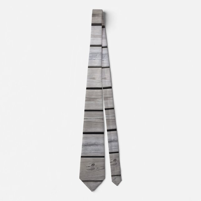 Weathered Wooden  Tie (Front)