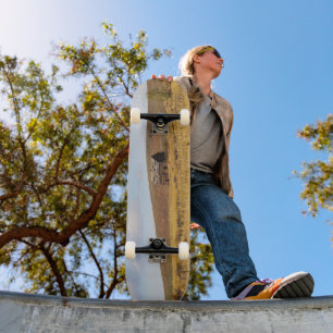 Weathering the Stillness Skateboard