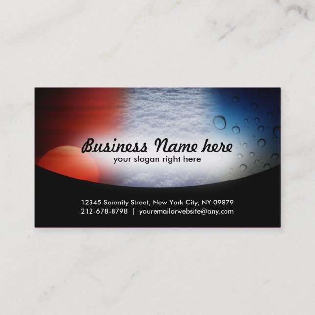 Weatherization Business Cards (Front)
