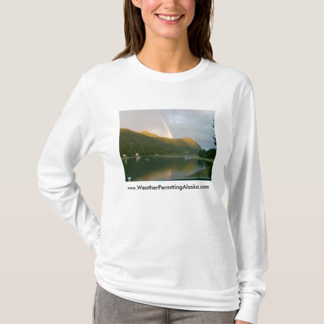 WeatherPermttingAlaska.com T-Shirt (Front)