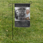 Weatherproof Funeral Memorial Tribute Photo