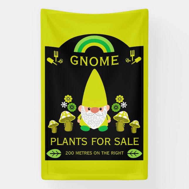 Weatherproof Personalized Garden Flag Banner (Vertical)