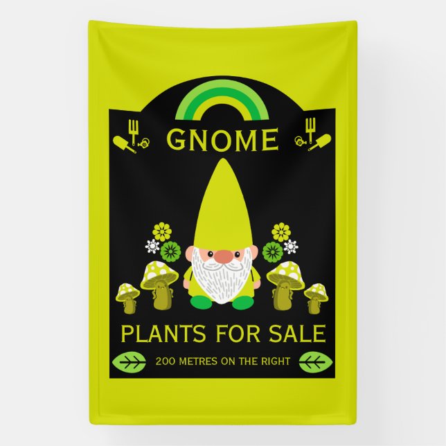 Weatherproof Personalized Garden Flag Banner (Vertical)