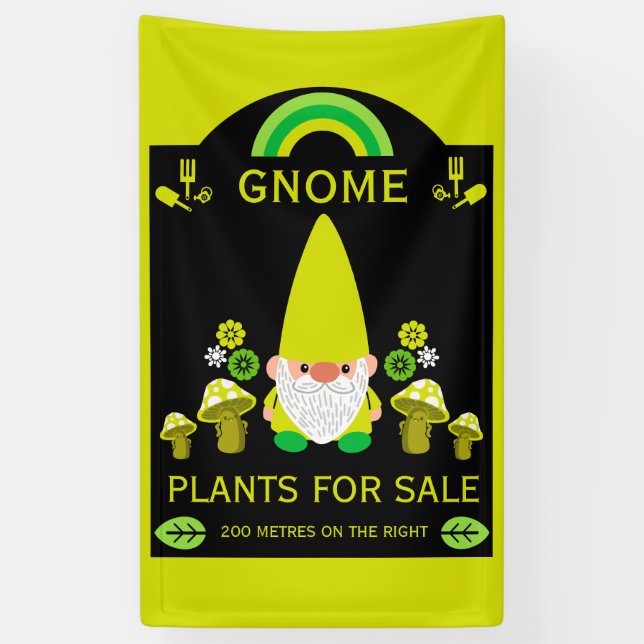 Weatherproof Personalized Garden Flag Banner (Vertical)