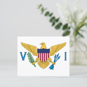 Weatherproof Personalized Garden Flag Postcard