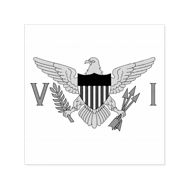 Weatherproof Personalized Garden Flag Self-inking Stamp (Design)