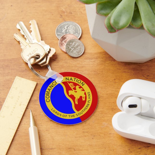 Weatherproof Personalized House Flag Keychain (Desk)