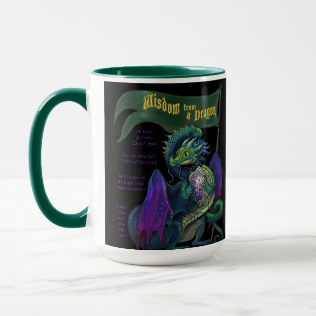 Weatherproof Personalized  Mug (Left)