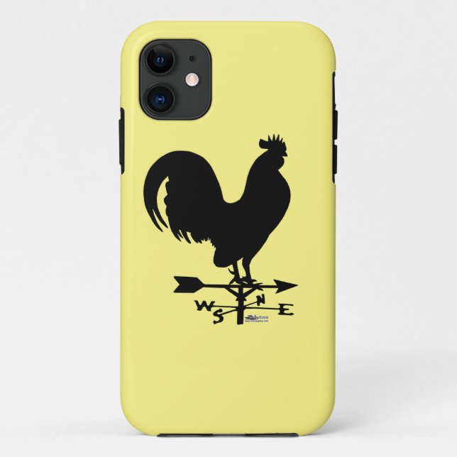 Weathervane Rooster Case-Mate iPhone Case (Back)