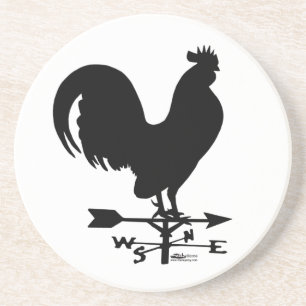 Weathervane Rooster Coaster