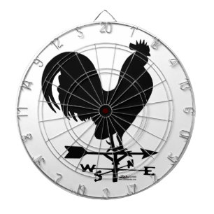 Weathervane Rooster Dartboard