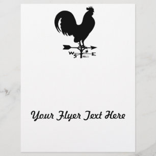 Weathervane Rooster Flyer