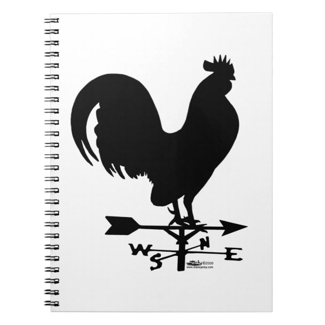 Weathervane Rooster Notebook (Front)