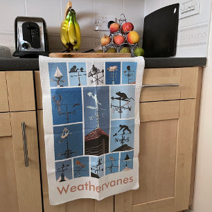 Weathervanes teatowel kitchen towel