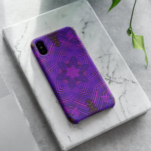 Weave Mandala Pink and Purple iPhone 11 Case